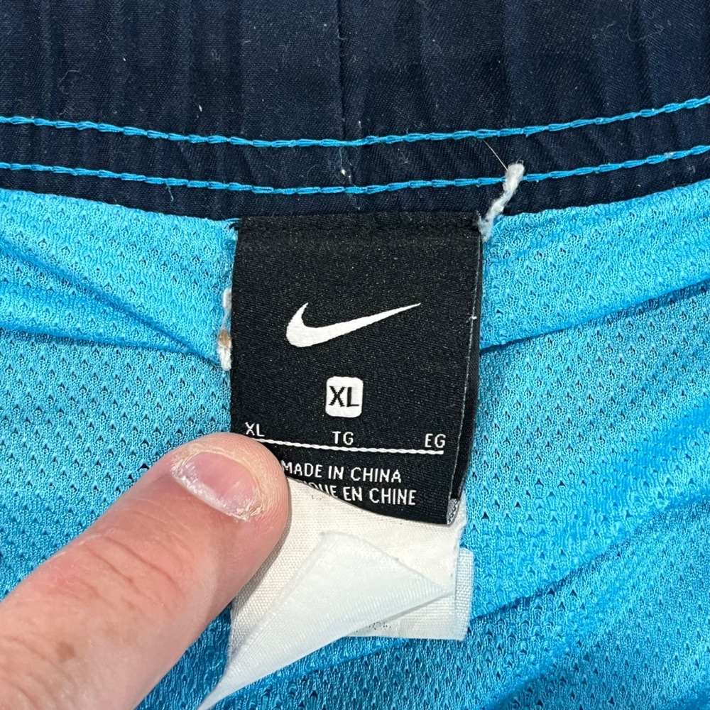 Nike Mens Swim Trunks XL Blue Navy Board Shorts Mesh Lined NESS9509 - Picture 5 of 8
